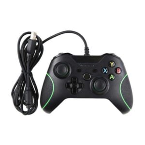Wired Controller For Xbox One Black And Green 1.5m