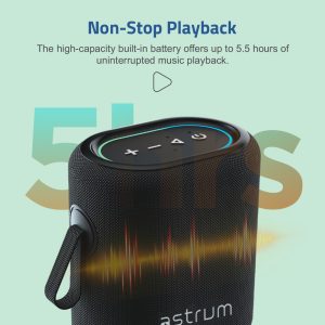 SP150 Bluetooth Waterproof IP6 Speaker 12W  LED TWS TF USB AUX MIC
